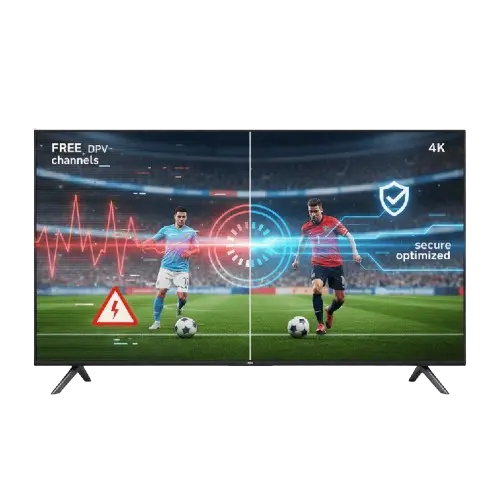 Ilmaiset IPTV-kanavat vs. Maksullinen tilaus – Kannattaako riski? Totuus vuodelta 2026